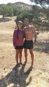 Alejandra's first trail race!