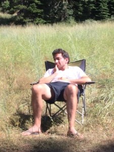 Mikey spent after dominating his legs!