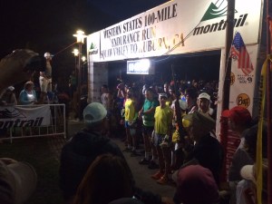 Start of the 2015 Western States 