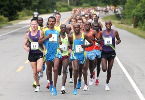 I'm the tanned guy turning the corner about 3 miles back...